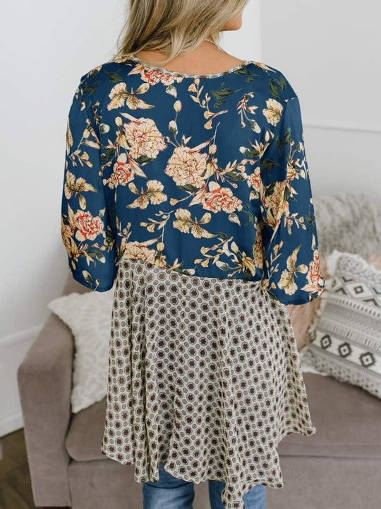 📢📢Großer Ausverkauf läuft!⏰🌸Damen-Kimonos mit Blumenmuster, Rüschenärmeln und Bindegürtel – luftige Boho-Cardigans im lockeren Schnitt