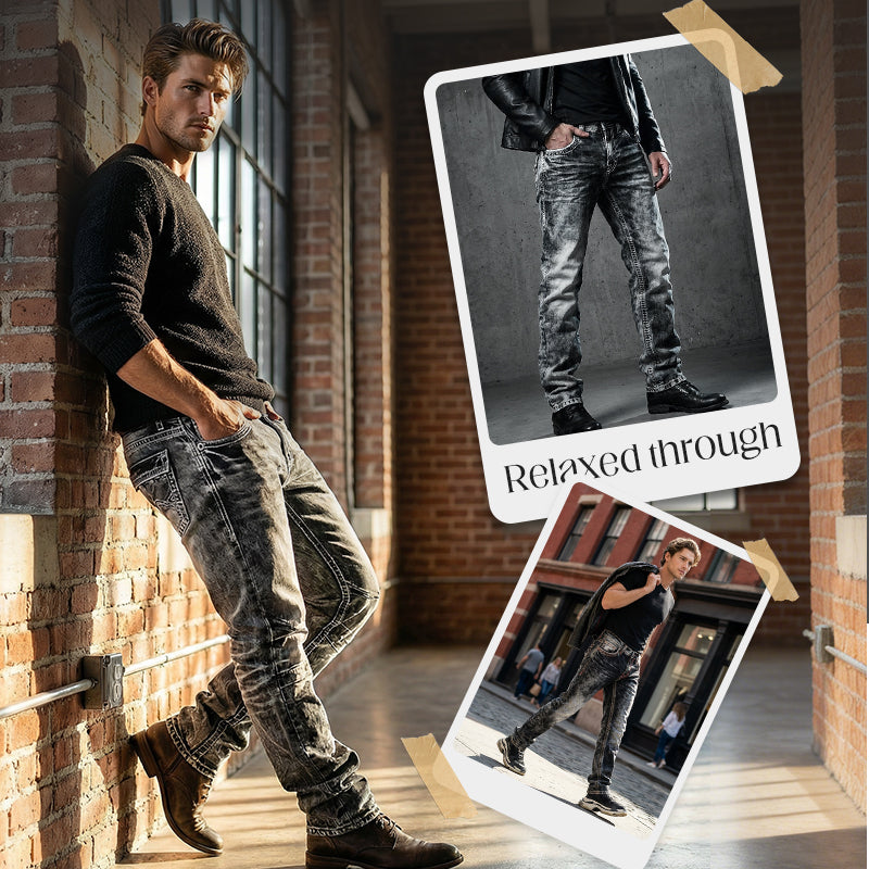 Unkomplizierte Sommer-Jeans für Herren – leichte Stretch-Qualität, gerader Schnitt, vielseitig kombinierbar ☀️👍