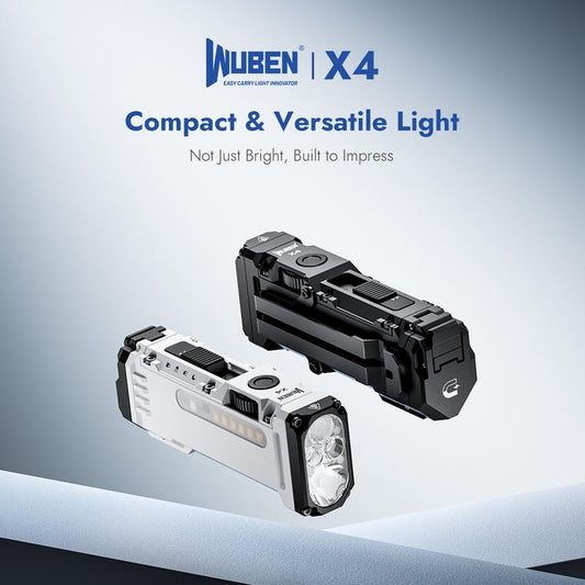 LED-Taschenlampe mit 180° schwenkbarem Kopf für die Arbeit