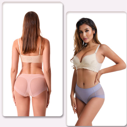 🎁Kaufen Sie 1 und erhalten Sie 3 gratis (4 Stück)⏳High Waist Ice Silk Seamless Shaping Briefs