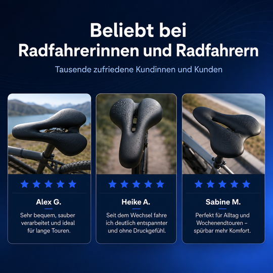 Ergonomic Comfort Bike Saddle