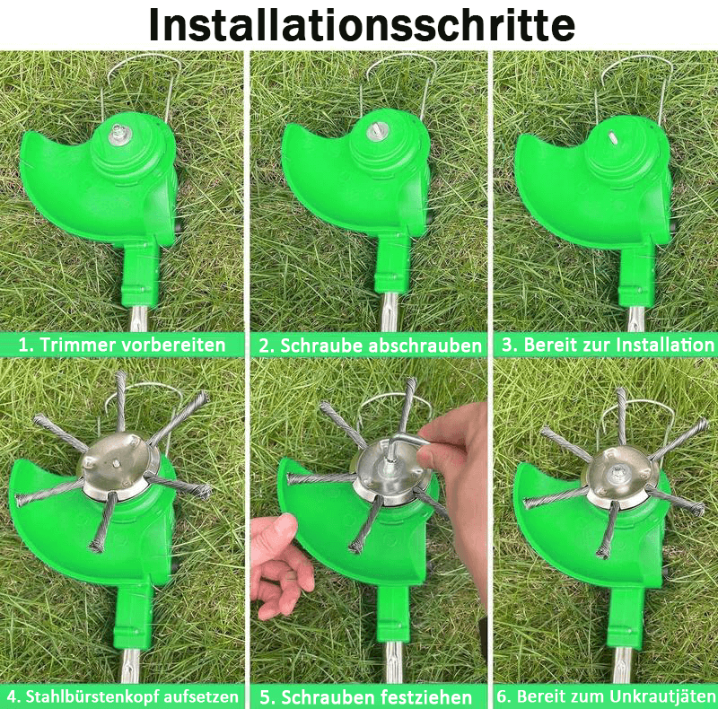 👨‍🌾 LIMITED-TIME 50% RABATT! 💪 Ersatzkopf für Fadentrimmer – Stahl, Universell, Hitzeresistent ⚙️