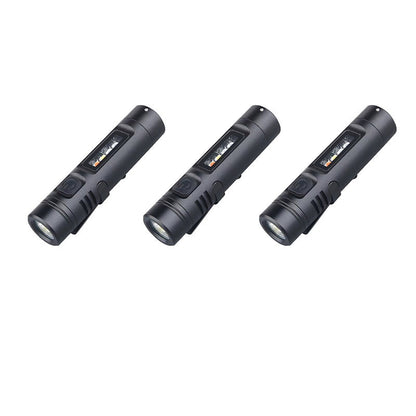 Multifunktionale Mini-Taschenlampe aus Aluminiumlegierung