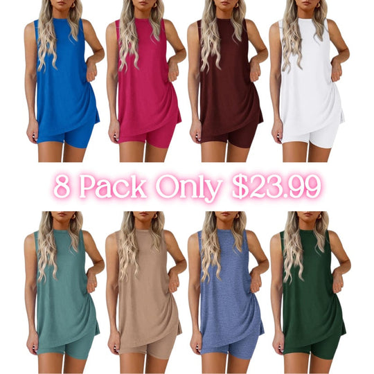 🔥Sleeveless Crewneck Women&
