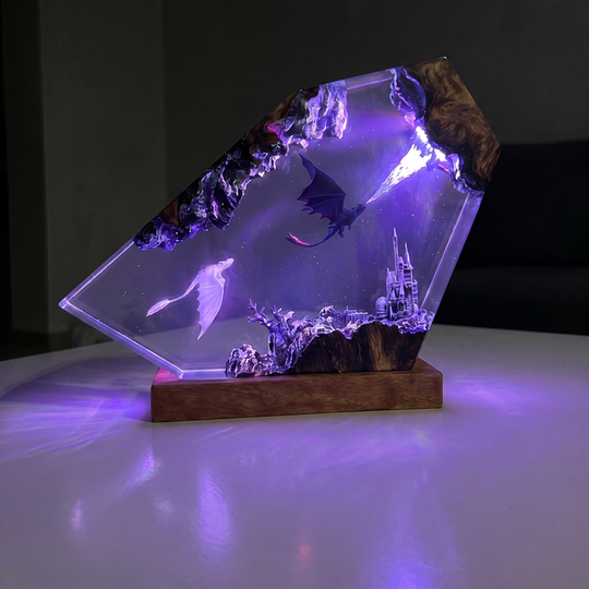 Ohnezahn Epoxid Lampe