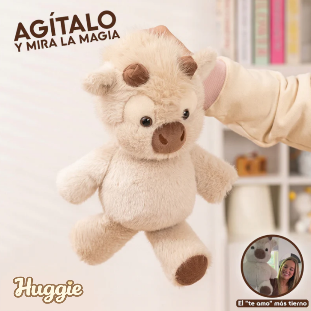 Huggie ® Peluche de vaca corredora