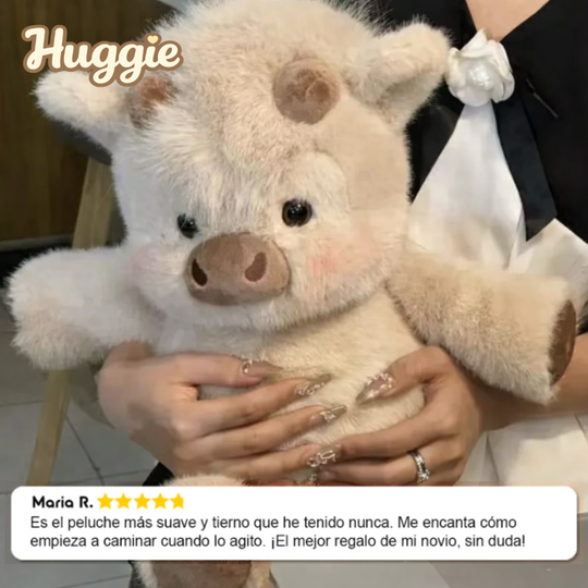 Huggie ® Peluche de vaca corredora