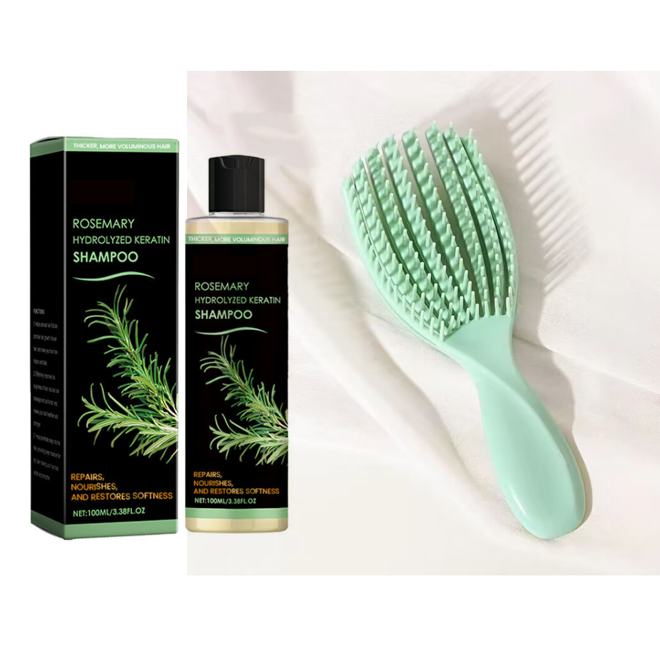 ✨Black-Friday-Mega-Angebot – 50 % Rabatt✨Rosmarin Hydrolysiertes Keratin Shampoo