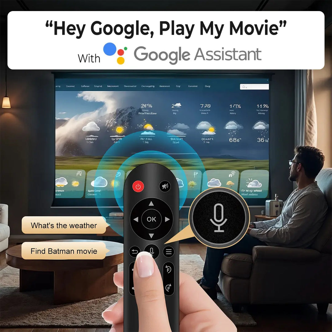 Oklumi™ Pivot 2: 1080P Smart Projector with Auto Focus, WiFi 6 &amp; Voice ControlOklumi™ - Pivot 2