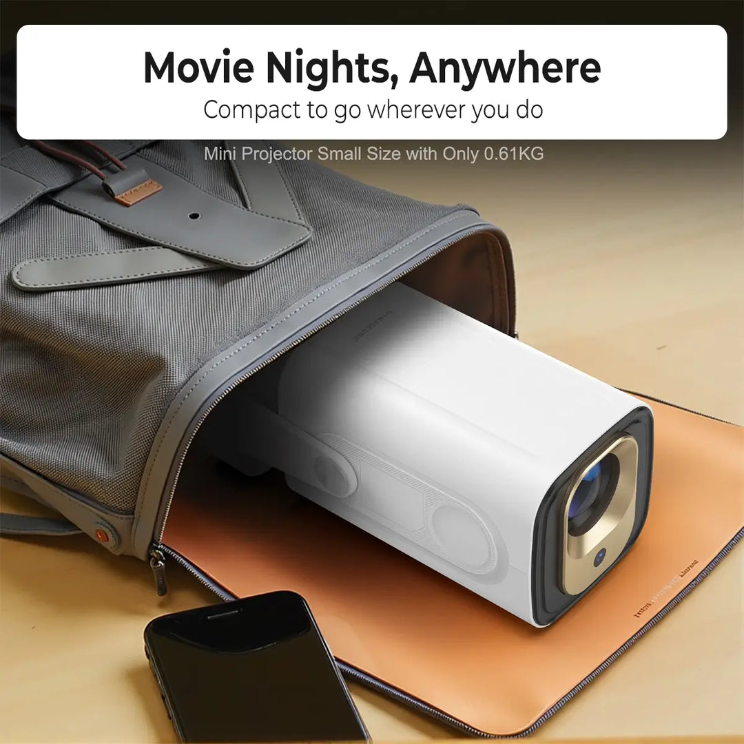 Oklumi™ Pivot 2: 1080P Smart Projector with Auto Focus, WiFi 6 &amp; Voice ControlOklumi™ - Pivot 2