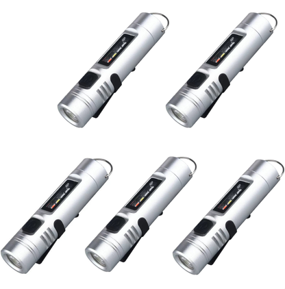 Multifunktionale Mini-Taschenlampe aus Aluminiumlegierung