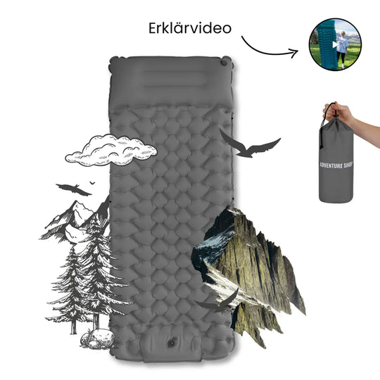 Ultralight Compact Sleeping Pad | Camping &amp; Travel Essential