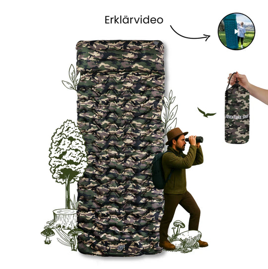 Ultralight Compact Sleeping Pad | Camping &amp; Travel Essential