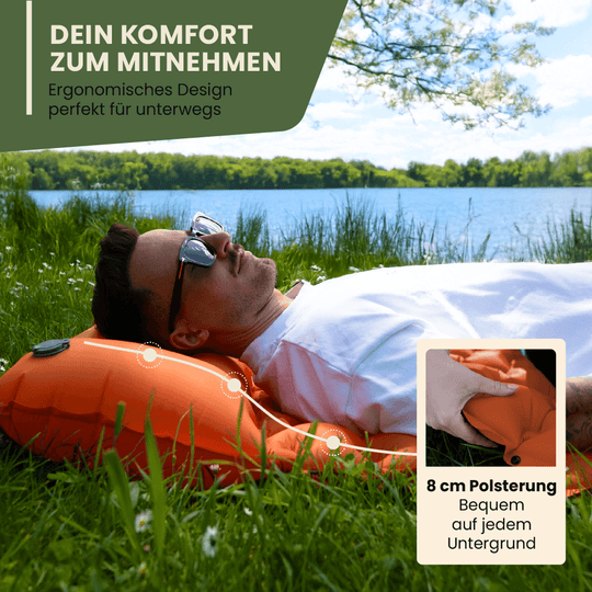 Ultralight Compact Sleeping Pad | Camping &amp; Travel Essential