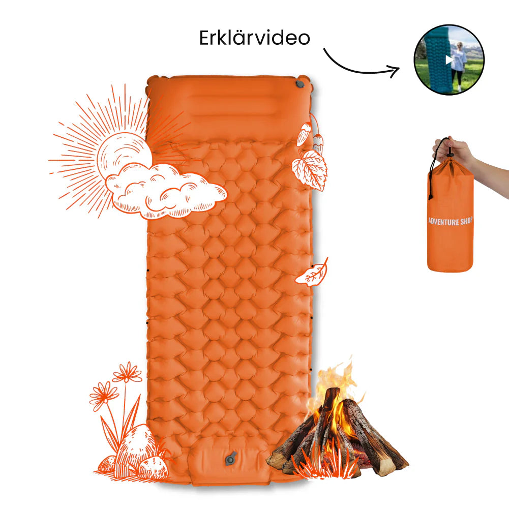 Ultralight Compact Sleeping Pad | Camping &amp; Travel Essential