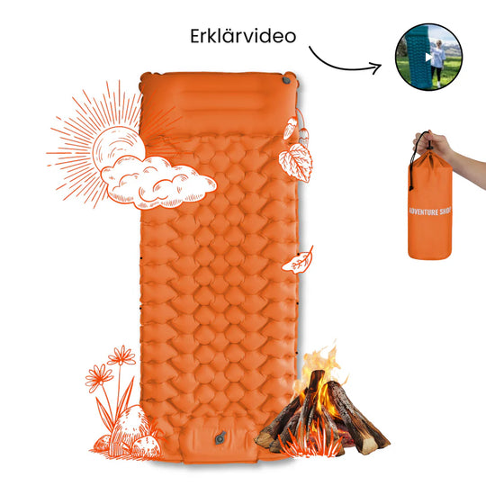 Ultralight Compact Sleeping Pad | Camping &amp; Travel Essential
