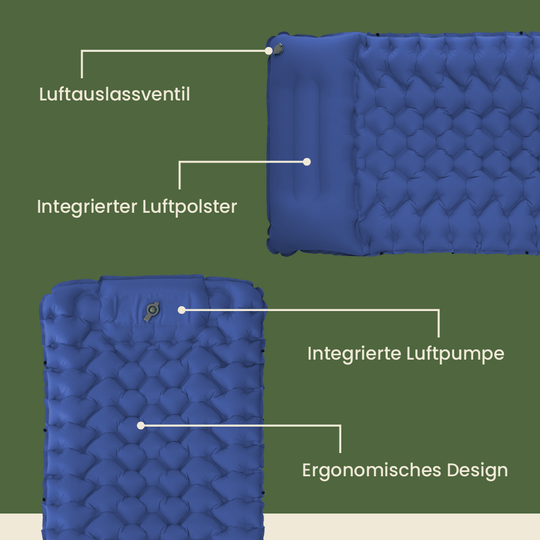 Ultralight Compact Sleeping Pad | Camping &amp; Travel Essential