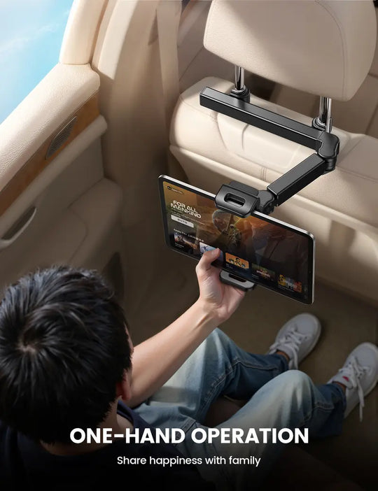 Telescopic Car Headrest Holder for Phones &amp; Tablets