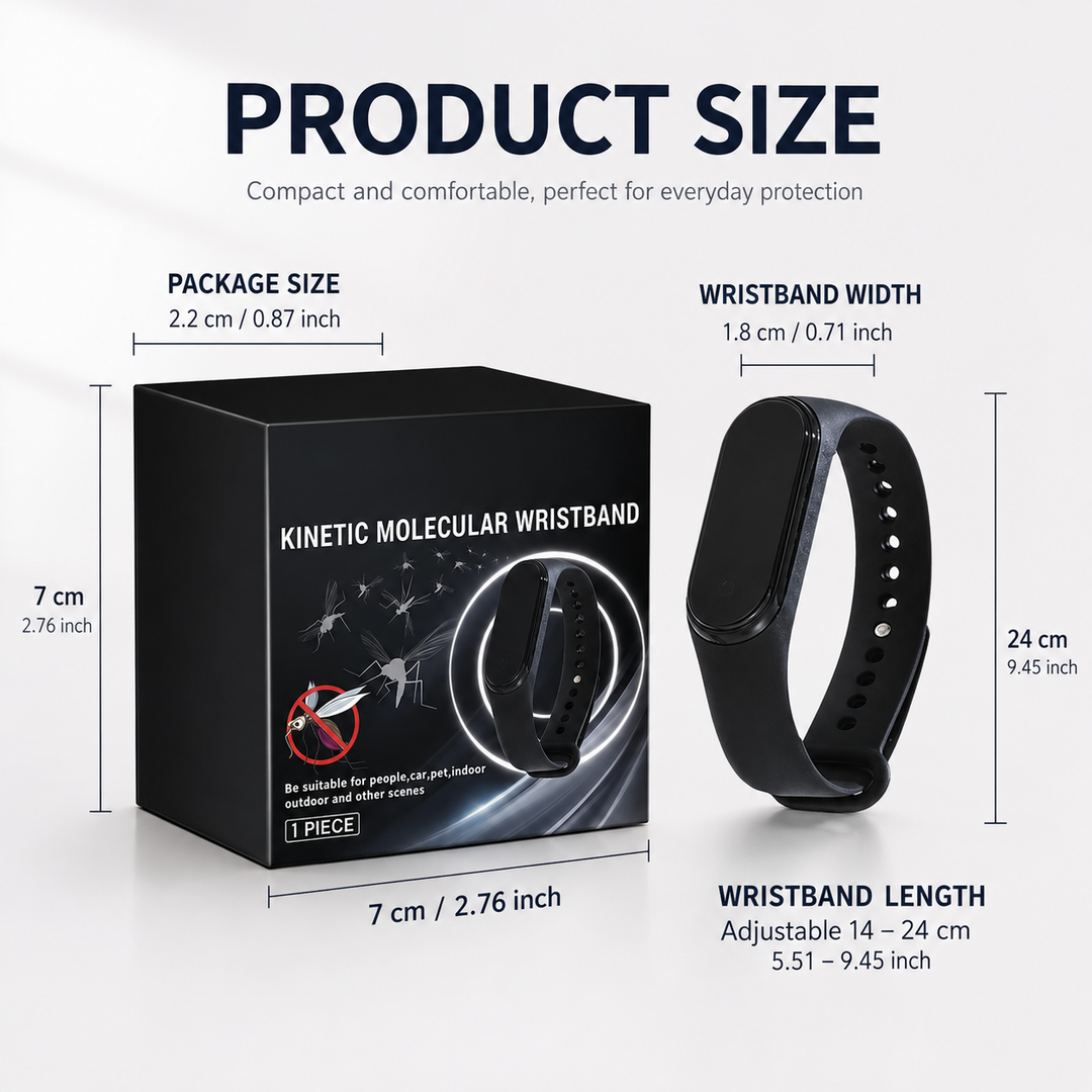 Ultrasonic Mosquito Repellent Wristband