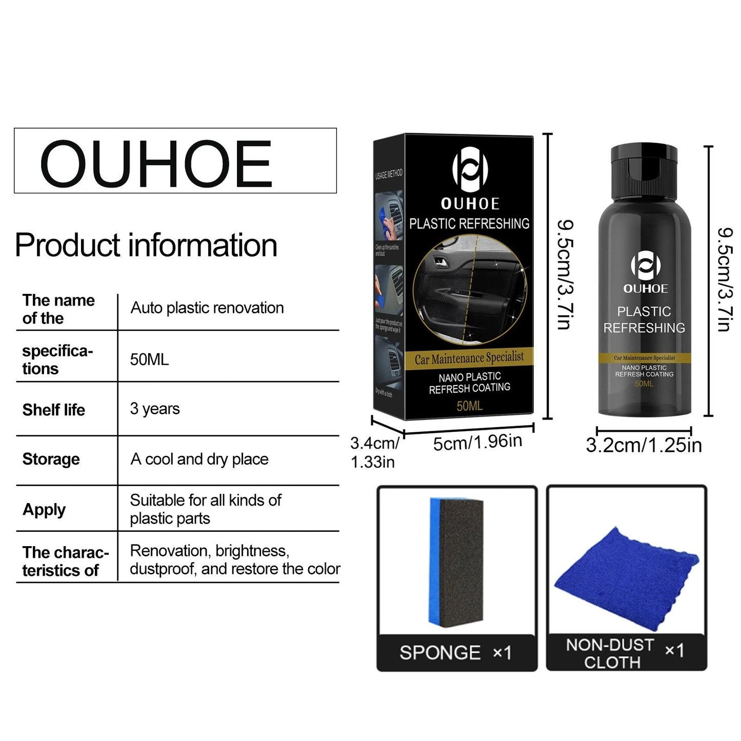 🔥🔥Kaufen Sie 4 und erhalten Sie 5🔥 Revitalisierendes Beschichtungsmittel für Kunststoffe