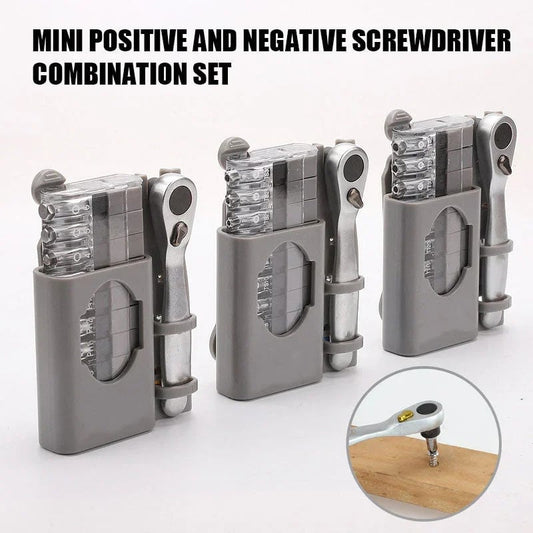 🎁Hot Sale 50% OFF⏳Mini Positiv & Negativ Schraubendreher Kombi-Set