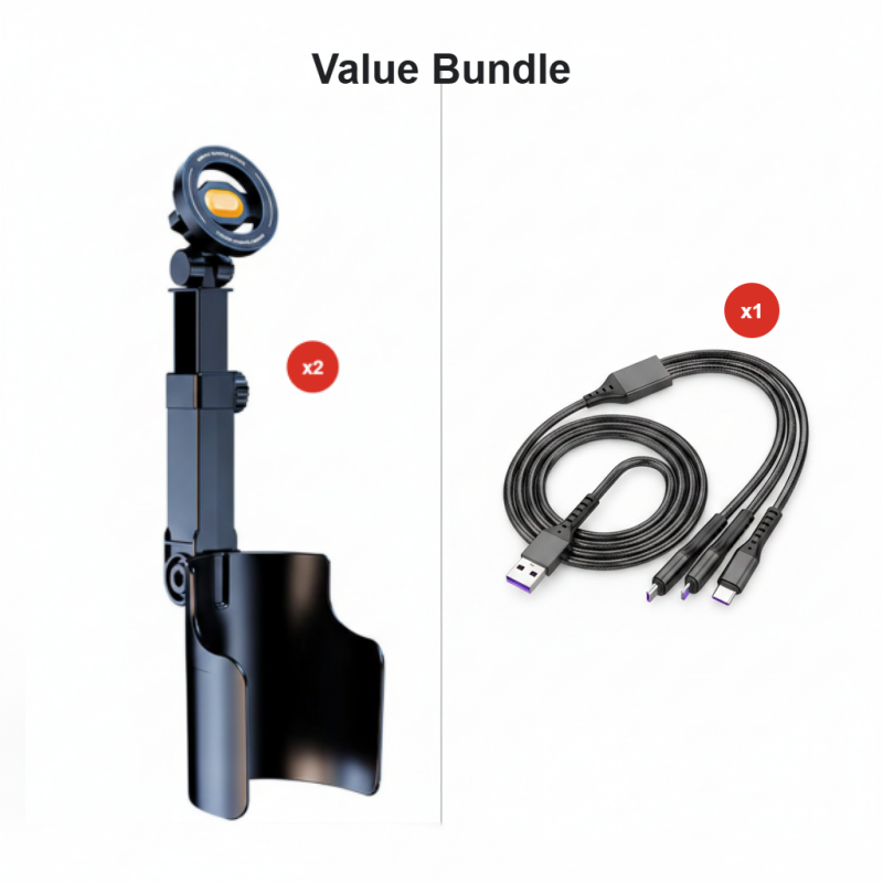 ⭐2026 New Arrival💥HOT SALE🥳🧲Car Cup Holder Phone Mount – 360° Adjustable, Strong N52 Magnet, One-Hand Operation, Fits All Phones, Stable Magnetic &amp; Clamp Models for Safe Driving