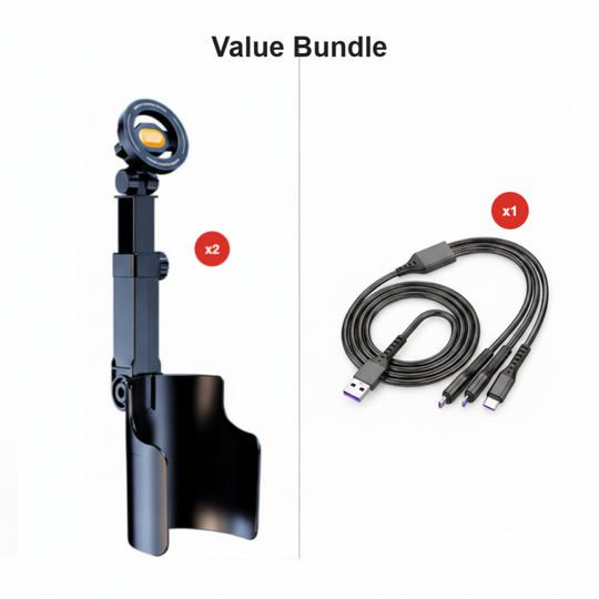 ⭐2026 New Arrival💥HOT SALE🥳🧲Car Cup Holder Phone Mount – 360° Adjustable, Strong N52 Magnet, One-Hand Operation, Fits All Phones, Stable Magnetic &amp; Clamp Models for Safe Driving
