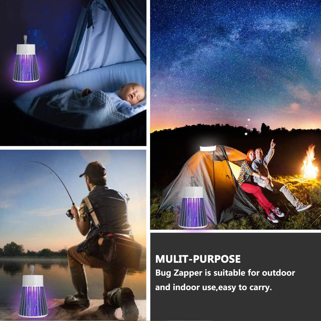 🦟USB/Rechargeable Portable Mosquito &amp; Fly Trap Lamp for Indoor &amp; Outdoor