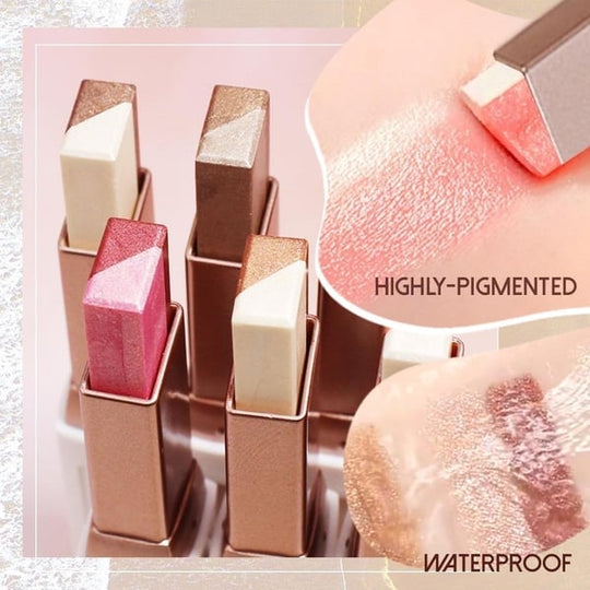 💘50% Rabatt!💄Zweifarbiger Lidschattenstift – Müheloser Gradient-Look in einem einzigen Strich!