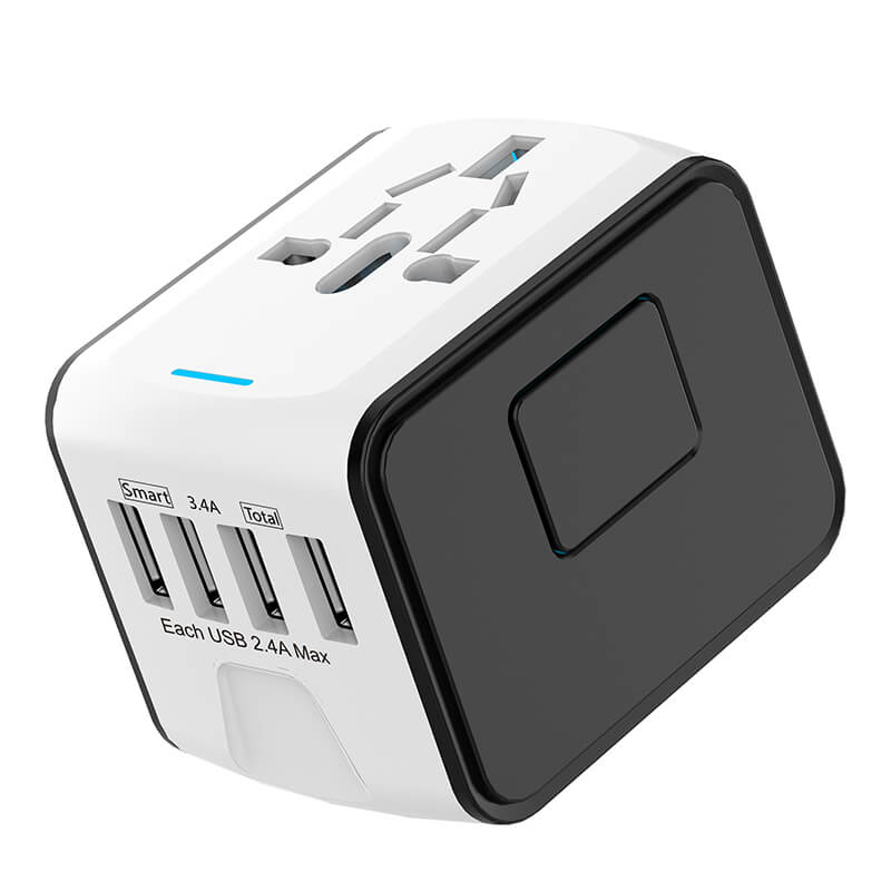 🔥450% Rabatt für begrenzte Zeit💥Universeller 100V-220V Smart Travel Adapter Spannungswandler