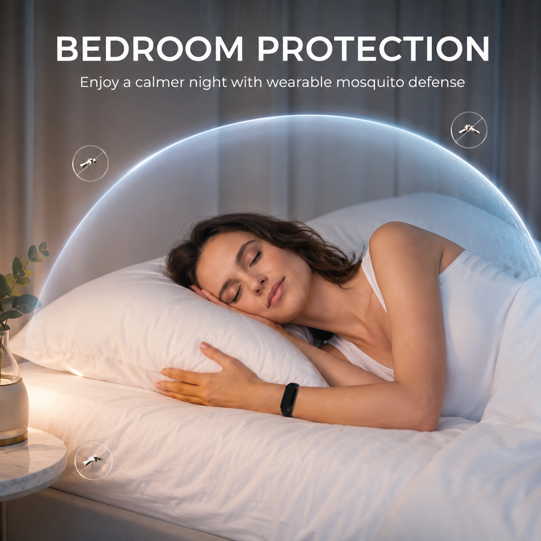 Ultrasonic Mosquito Repellent Wristband