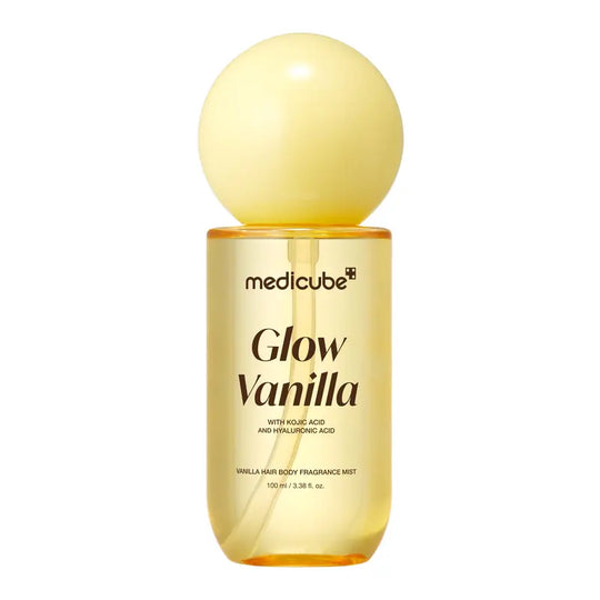 [NEW] [medicube] Vanilla Hair Body Fragrance Mist | Glow Vanilla | 24 Hours Odor Control, Deep Hydration, Body Brightening Care &amp; Boosting Hair Radiance | Vanilla, Pistachio &amp; Caramel Scent | Hair &amp; Body Care with Kojic Acid | Korean Skincare, K-Beauty