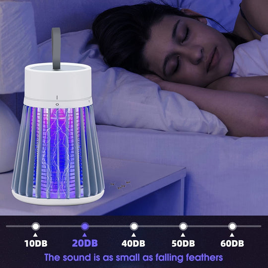 🦟USB/Rechargeable Portable Mosquito &amp; Fly Trap Lamp for Indoor &amp; Outdoor