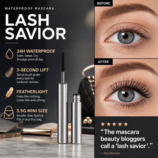 🌟LAST DAY SALE: ONLY ￡6.99!!🎁✨ Waterproof Curling &amp; Lengthening Mascara ✨