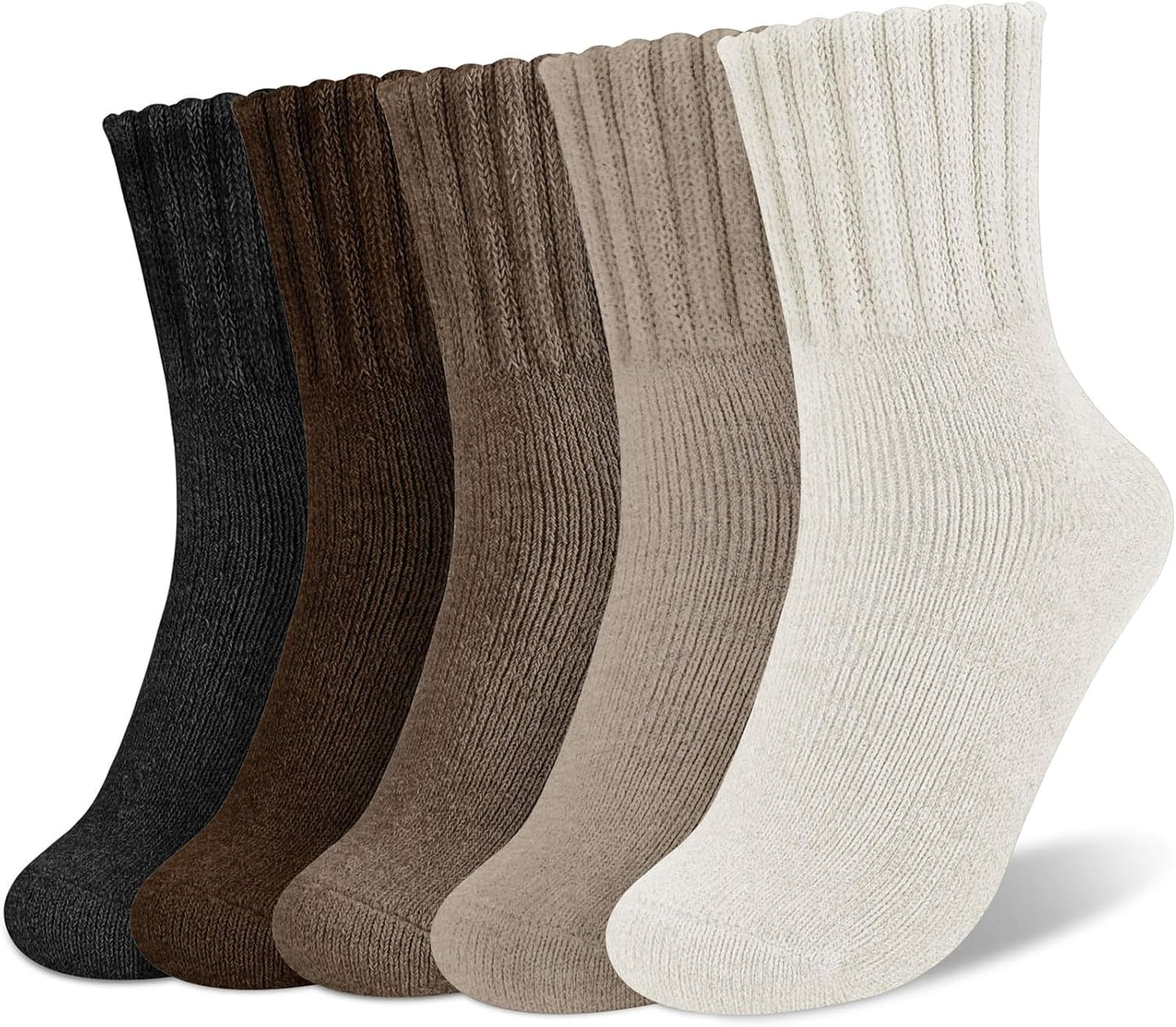 ⏳ Letzter Tag: 50 % auf das gesamte Sortiment!🧦5 Paare einfarbige Damen-Socken im Bootsschnitt🎁