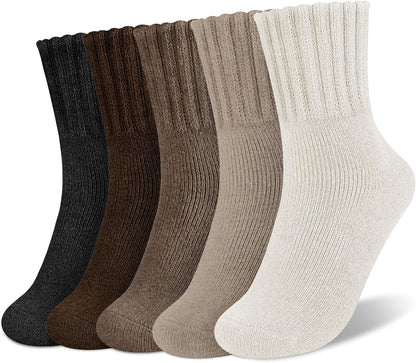 ⏳ Letzter Tag: 50 % auf das gesamte Sortiment!🧦5 Paare einfarbige Damen-Socken im Bootsschnitt🎁