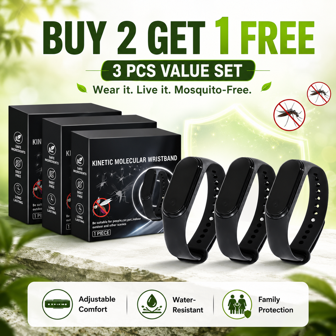 Ultrasonic Mosquito Repellent Wristband