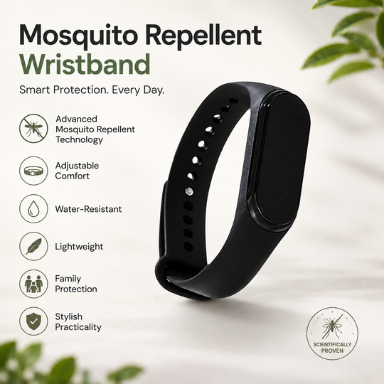 Ultrasonic Mosquito Repellent Wristband