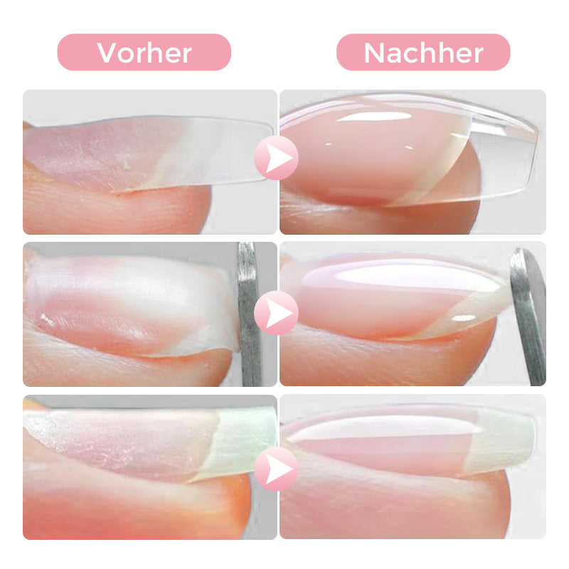 3-in-1 Mehrzweck-Nagelbasisgel mit hoher Transparenz