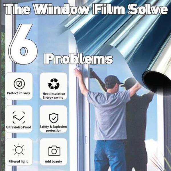 ☀️50% OFF! 🔥 Heat-Insulating Privacy Film – UV Protection, Easy Application &amp; Perfect for Home &amp; Office 🏠
