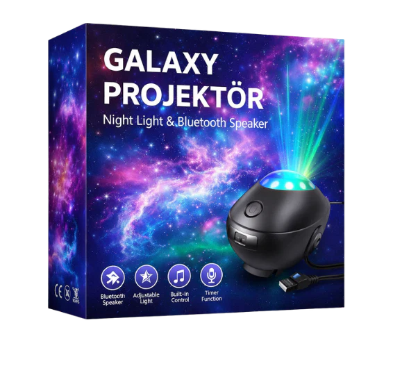GalaksiProjektör | USB Yıldız Gökyüzü Projektörü