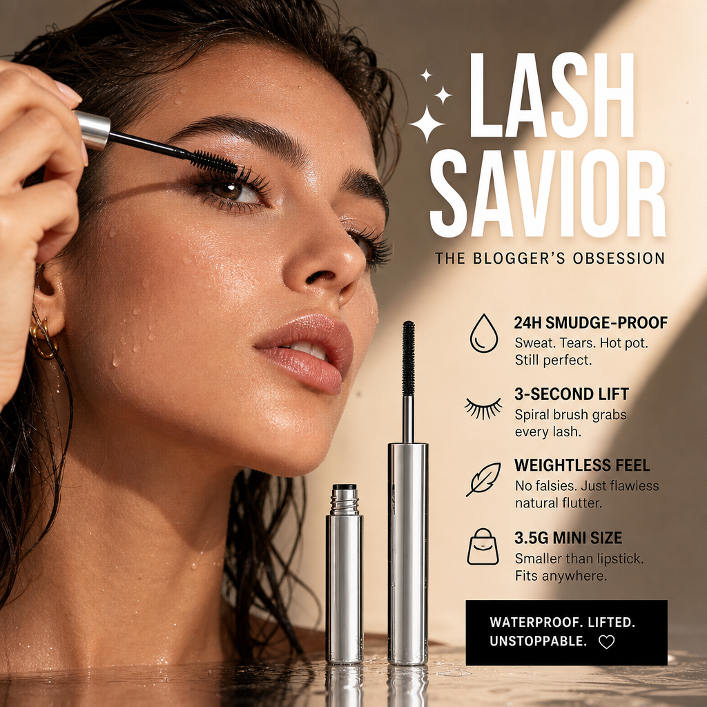 🌟LAST DAY SALE: ONLY ￡6.99!!🎁✨ Waterproof Curling &amp; Lengthening Mascara ✨