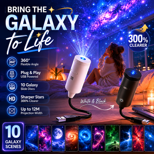 ✨ Plug-and-Play HD Star Projector🥳30,000+ Happy Users