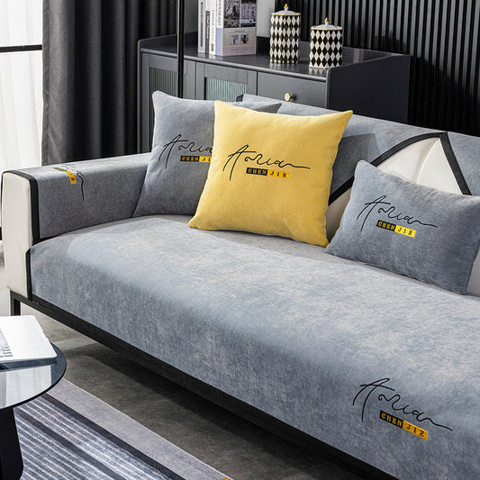 Chenille Anti-Rutsch-Sofa-Kissen