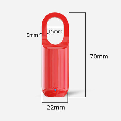 Mini Fingerabdruck Vorhängeschloss schützt Ihre Privatsphäre und Eigentumssicherheit!