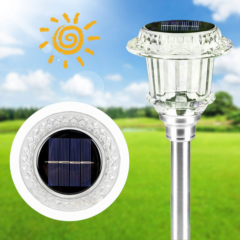 ✨ 6 PCS Solar wasserdicht Landschaft Lichter für Outdoor-Hof