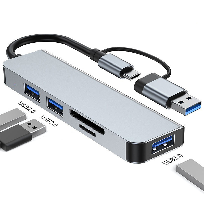 8-in-1 Multischnittstellen-Dockingstation-Konverter