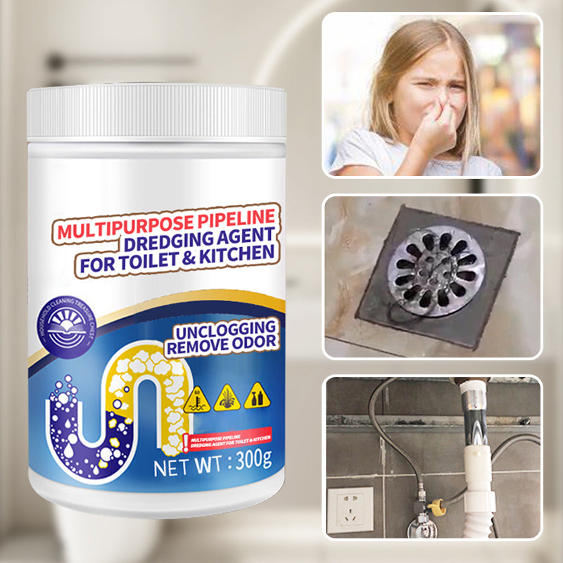 🔥Up to 55% OFF🔥Multipurpose Pipeline Dredging Agent for Toilet & Kitchen