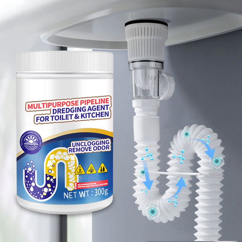 🔥Up to 55% OFF🔥Multipurpose Pipeline Dredging Agent for Toilet &amp; Kitchen