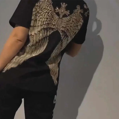 💥50%Rabatte💥 2-teiliges Set aus lässigem Oberteil mit Kordelzug und Hose🐯